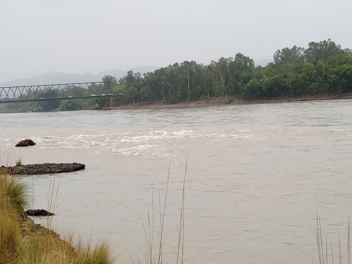 The Chenab river near Akhnoor
