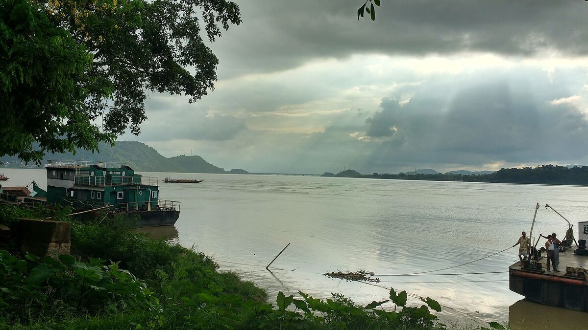 Guwahati on the Brahmaputra